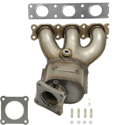 AP Exhaust Manifold with Integrated Catalytic Converter Front Left 641536