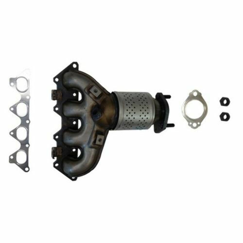 Cateran Exhaust Manifold with Integrated Catalytic Converter 33121Natural Front