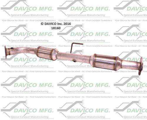 Catalytic Converter-Exact-Fit Davico 18160 fits 05-13 Toyota Tacoma 2.7L-L4