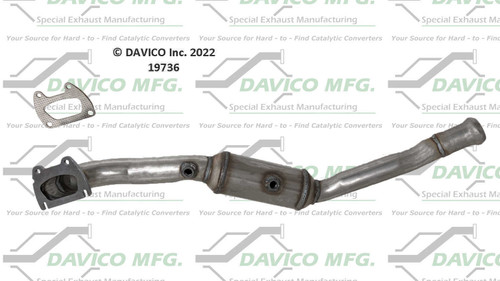 Catalytic Converter Davico 19736