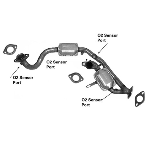 Catalytic Converter-24 Valves AP Exhaust 642660