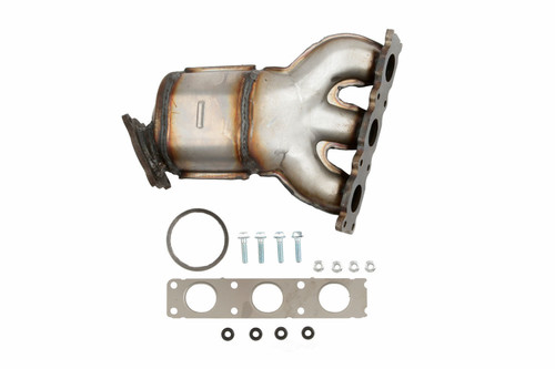 Catalytic Converter with Integrated Exhaust Manifold Cateran 53158
