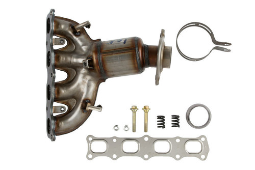 Catalytic Converter with Integrated Exhaust Manifold Cateran 33129