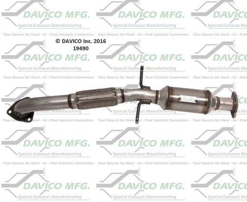 Catalytic Converter-Exact-Fit Davico 19490