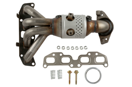 Cateran Exhaust Manifold with Integrated Catalytic Converter Front 33134