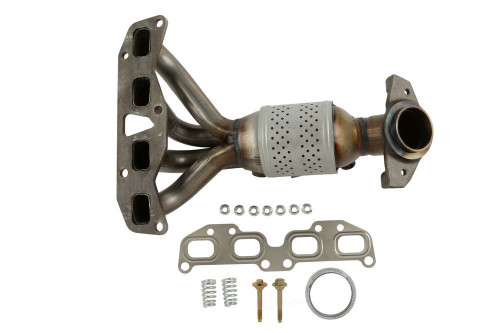 Cateran Exhaust Manifold with Integrated Catalytic Converter Front 33134