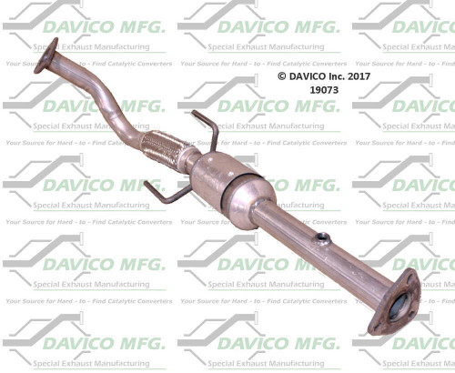 Catalytic Converter-Exact-Fit Davico 19073