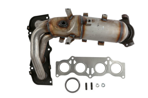 Cateran Exhaust Manifold with Integrated Catalytic Converter 33212