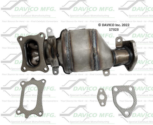 Catalytic Converter-Exact-Fit - Pre Converter Davico 17323