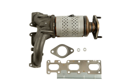 Cateran Exhaust Manifold with Integrated Catalytic Converter Front Left 33086