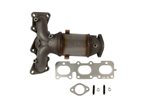 Catalytic Converter with Integrated Exhaust Manifold Cateran 33364