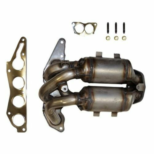 Cateran Exhaust Manifold with Integrated Catalytic Converter 33120 Natural Front
