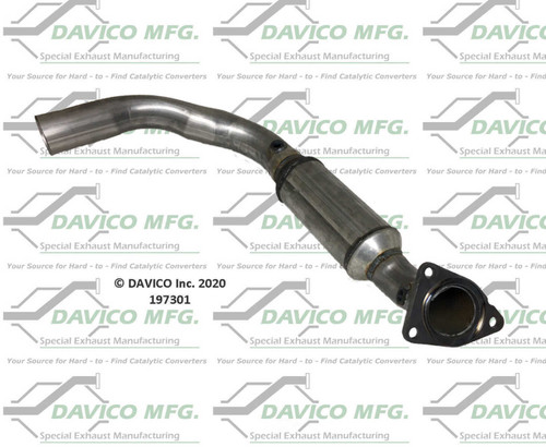 Catalytic Converter-Exact-Fit Davico 197301
