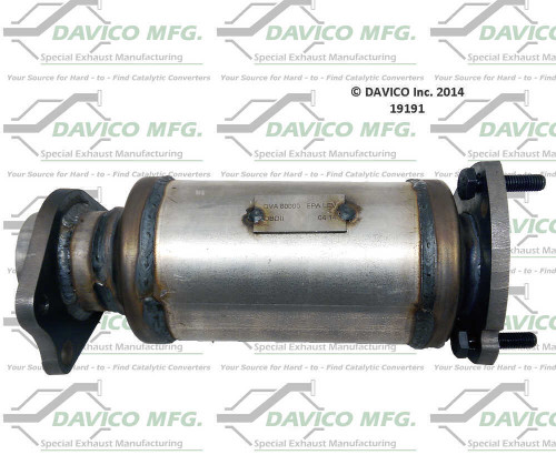 Catalytic Converter-Exact-Fit Davico 19191