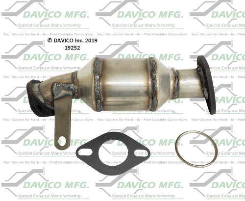 Catalytic Converter-Exact-Fit Davico 19252