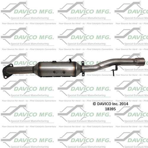 Catalytic Converter-Exact-Fit Davico 18395 fits 09-13 Mitsubishi Lancer 2.4L-L4