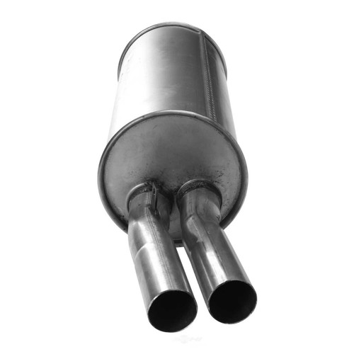 Exhaust Muffler-2+2, Natural AP Exhaust 700031 fits 84-85 Nissan 300ZX