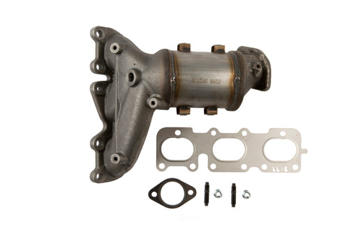 Catalytic Converter with Integrated Exhaust Manifold Cateran 33365