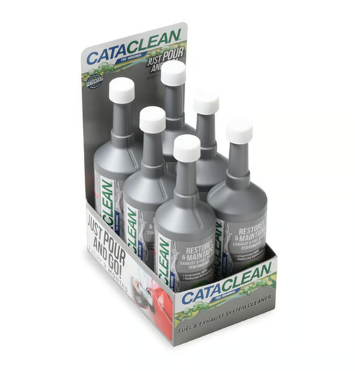 Cataclean Fuel System Injector Catalytic Converter Cleaner 16 oz Bottle 6 Pack