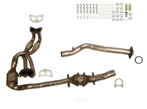 Catalytic Converter with Integrated Exhaust Manifold - 644169