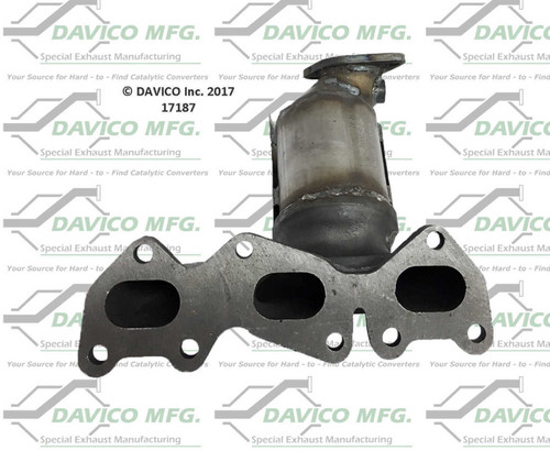 Catalytic Converter-Exact-Fit Davico 17187