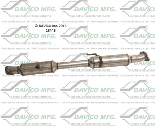 Catalytic Converter-Exact-Fit Davico 18448