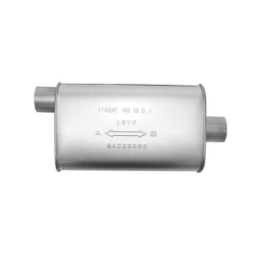 AP Xlerator Big Max Turbo Muffler 6486 - 2.25" Offset/Center 