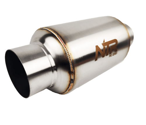 2.5" Netami NTR Pro Race Straight Through Muffler