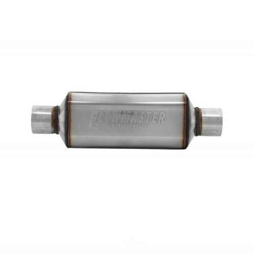 Flowmaster Super HP-2 Muffler 304SS 2.50 Center In. 2.50 Center Out - 12512304