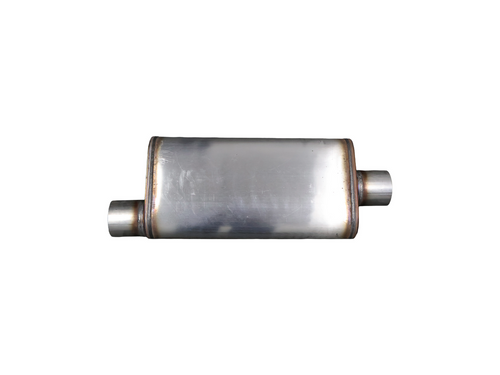 Jones Max Flow Performance Muffler - 3" Offset/Center - 4x9" Oval - MF1259