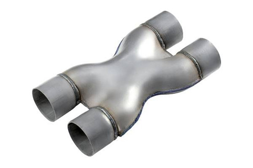 2.25"  Stainless Steel Universal Crossover Exhaust X Pipe - Dual Exhaust -SXP3SS