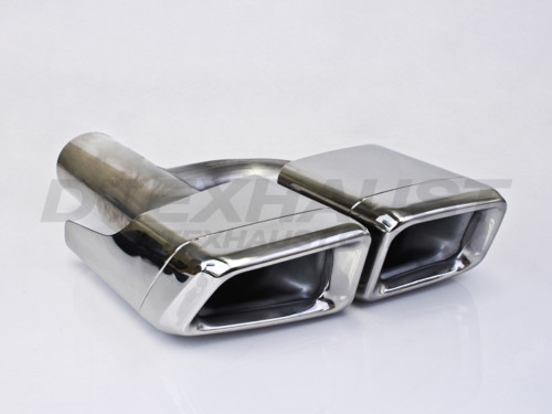 Stainless Steel Dual Double Wall Square Driver 2.25" In 10"x3.5" Out 13" Long