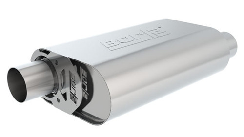 Borla S-Type CrateMuffler 2.5" Offset Inlet/ 2.5" Offset Outlet  Part # 400822
