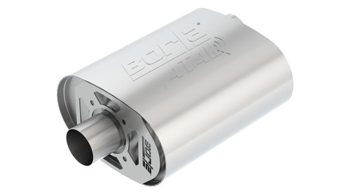 Borla Atak CrateMuffler 2.5" Offset Inlet/ 2.5" Center Outlet Part # 400856