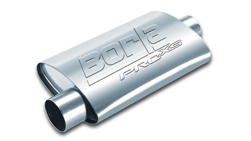 Borla ProXS Universal Muffler 2.25" Offset Inlet/ 2.25" Center Outlet 40658