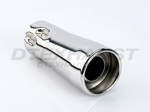 Stainless Steel Honda Replacement Exhaust Tip 1.75" Inlet 2.5" Outlet 5.5" Long