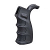 Black Alpha Tactical Pistol Grip Aggressive Texture