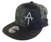 Alpha Black Camo Snap Back Hat