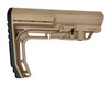 Tan Mission First Tactical Battlelink Minimalist Stock BMS Ambidextrous Buttstock