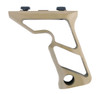 Tan Alpha Tactical Black Omega Picatinny Vertical Forward Grip