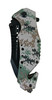 Green Camo Assisted Blade Knife