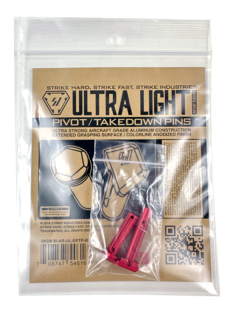 Strike Industries Ultra Light Pivottakedown Pins