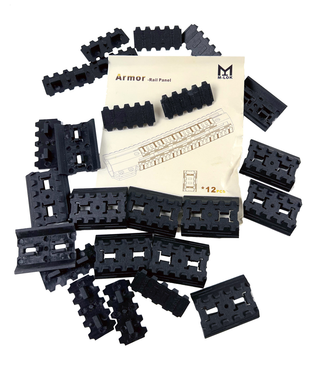 Armorloc Protection Rails M-Lok Handguard Armor