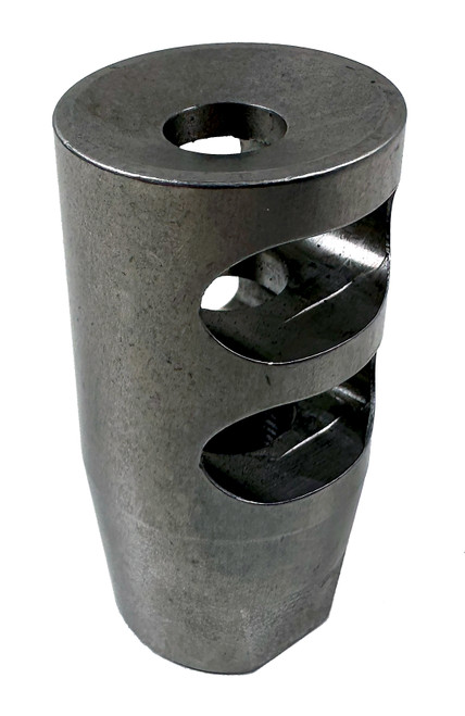 1/2 x 28 (for .223/5.56)  Silver Competition Muzzle Break 1/2 x 28 (for .223/5.56)  Silver Competition Muzzle Break