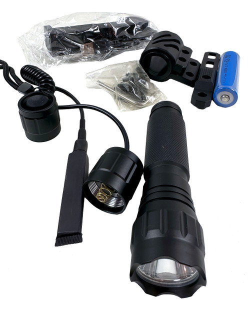 Premium Tactical Flashlight Kit