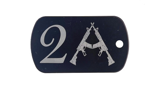 2A Dogtag Keychain