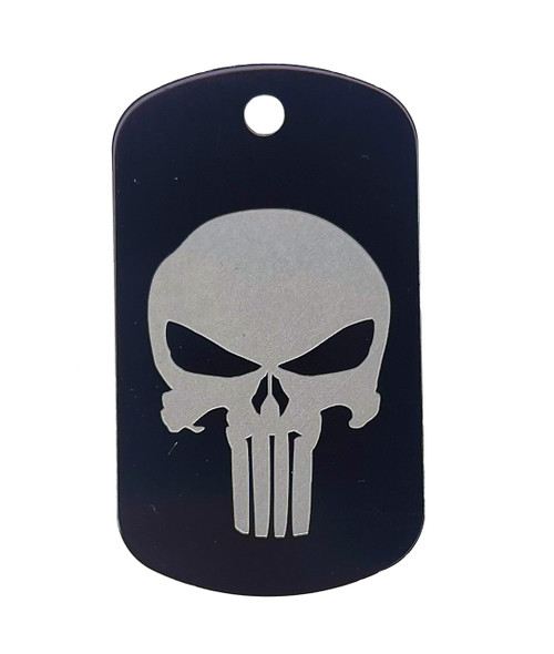 Punisher Dogtag Keychain