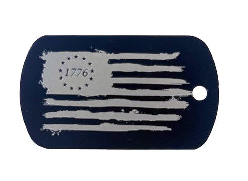 1776 Dogtag Keychain