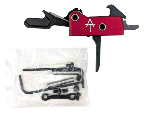 Red Cased Drop-In AR Platform Straight Trigger