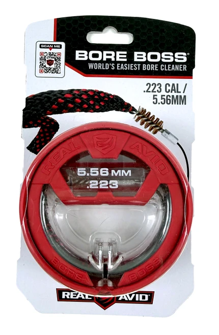 Real Avid Bore Boss Pull-Through Bore Cleaner - .223/5.56